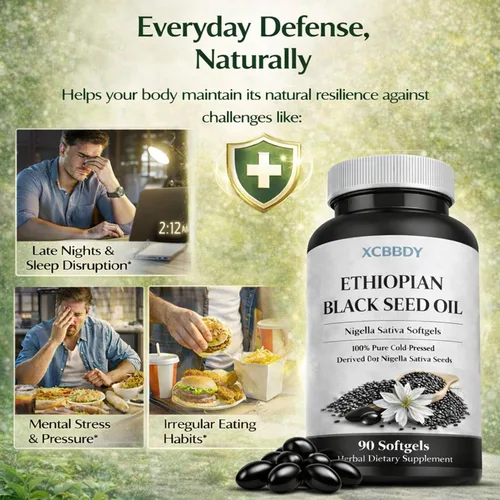 Miniatura 6 de Aceite de semilla negra etíope pureza natural, aceite de Nigella sativa prensado en frío, para uso diario, sin OMG, sin gluten, vegano, 90