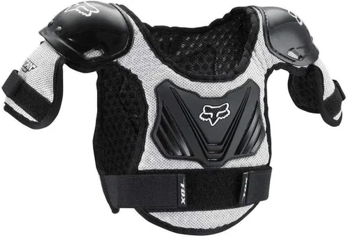 Fox Racing Peewee Titan Traje para carreras para hombre MX/Off-Road/Dirt Bike Motorcycle, negro/plata/medio/grandes Negro/Plateado