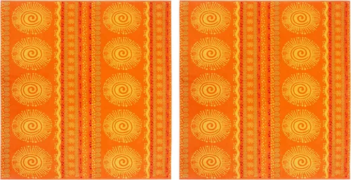 Miniatura 21 de COTTON CRAFT - Toalla de playa extra ancha con rayas ombre para dos, 147.3 x 172.7 cm - Algodón puro - Tela jacquard doble gruesa de felpa súper