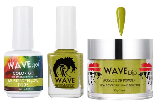 Miniatura 207 de WAVEGEL - Juego de gel de remojo, laca de uñas y polvo acrílico a juego - Colección Simplicity - #P109 Blizzard