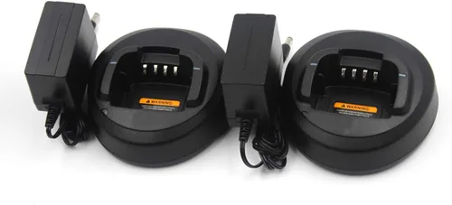 Miniatura 6 de (2-Pack) PMLN5228A Rapid Battery Charger for Motorola CP1660 CP1600 CP1300 CP185 CP180 CP160 CP145 CP140 EP350 Portable Radios Two Way Radio