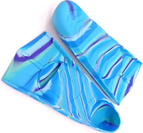 Miniatura 18 de Gugmoy Kids Swim Fins,Comfortable Silicone Flippers for Swimming and Diving,Size Suitable Beginners Kids Girls Boys Adults