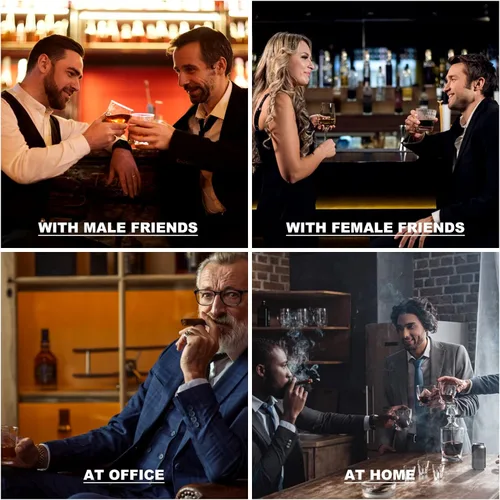 Miniatura 8 de Regalos de whisky para hombres y esposos, regalos de aniversario de boda para él, ideas de regalo de cumpleaños de parte de la esposa, juego