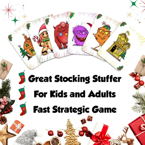 Miniatura 8 de Dos juegos de cartas únicos y familiares para niños y adultos, juego de cartas de estrategia y un juego de memoria de narración de historias