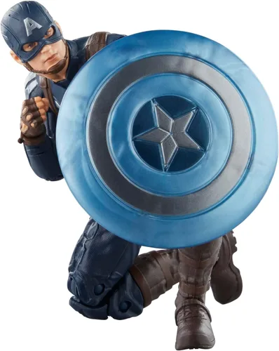 Miniatura 7 de Hasbro Marvel Serie Legends Capitán América, Figuras de acción coleccionables de 6 pulgadas de Capitán América: El Soldado de Invierno, Figuras