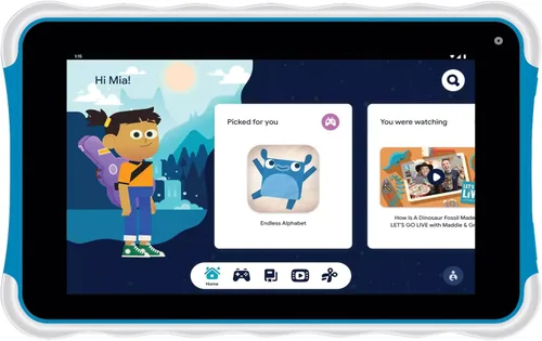Miniatura 7 de Supersonic SC-779KT - Tablet de 7 pulgadas con Android 13, espacio para niños, Quad-Core, almacenamiento de 32 GB, Bluetooth, cámaras Rosa