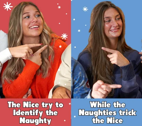 Miniatura 4 de OFF TOPIC Secret Santa: Un Juego de Misterio para la Fiesta de Navidad - Descubre Quién es Travieso y Quién es Bonito - Juego de Navidad para Adultos