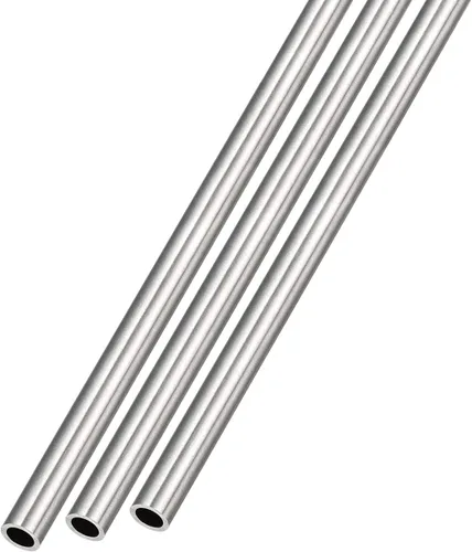 Miniatura 13 de METALLIXITY Tubo de acero inoxidable 304 (0.512 in de diámetro exterior x 0.020 in de pared T x 11.811 in de largo), 3 piezas, tubo recto