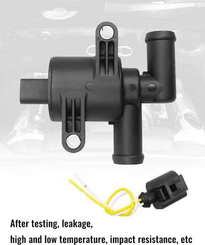 Miniatura 3 de Válvula solenoide de control de calefacción y kit de enchufe compatible con Audi A1 A3 A4 A5 A6 A7 A8 Q2 Q3 Q5 Q7 Q8 RS6 RS7 VW CC Golf Passat Polo