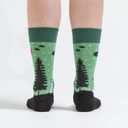 Miniatura 71 de Sock It To Me - Calcetines con diseño de extraterrestres y del espacio para hombre