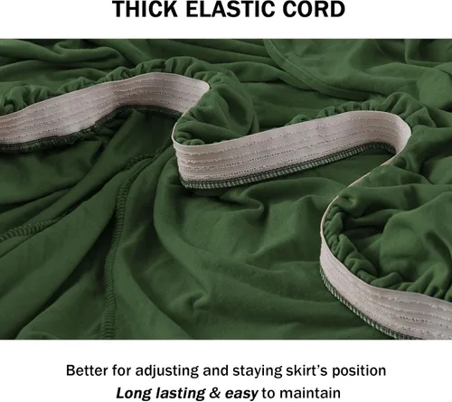 Miniatura 4 de NICEEC Funda de Sofá Súper Suave de 1 Pieza Verde Funda Elástica para Sofás Stretch Universal Spandex Fundas de Sofá para Sala de Estar Fácil Ajuste