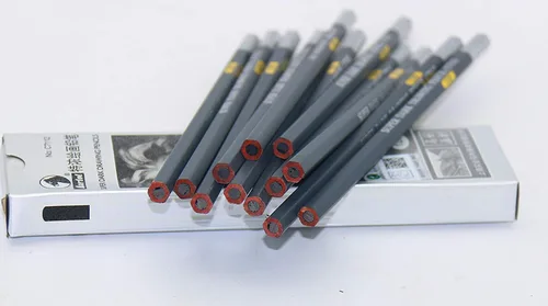 Miniatura 3 de Lápiz de dibujo extra grueso 12B, lápiz de boceto, 12