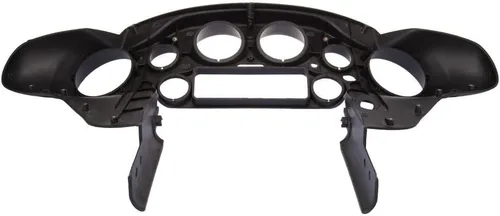Miniatura 3 de Carenado interior delantero de murciélago compatible con Harley Davidson Touring Street Electra Glide FLHX FLHTC FLHTCU FLHT-Negro brillante