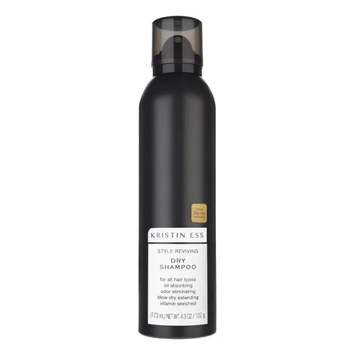 Miniatura 5 de Kristin Ess Paquete 2 en 1 Tamaño Hogar y Viaje Champú Seco en Aerosol para Cabello Graso - Absorbe Aceite, Añade Volumen, Extensor de Peinado +