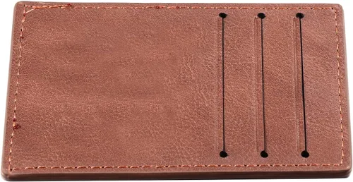 Miniatura 9 de Lovejewelry Carteras personalizadas con fotos para hombres, cartera de piel grabada para padre, novio, estilo 4, Personalizable