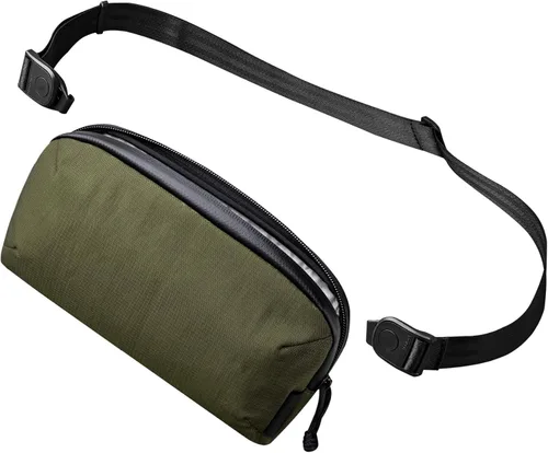 Miniatura 10 de ALPAKA Flight Pouch Pro - Bolsa cruzada pequeña para teléfono con ranuras para tarjetas RFID, soporte para pasaporte, bolsa para teléfono de viaje