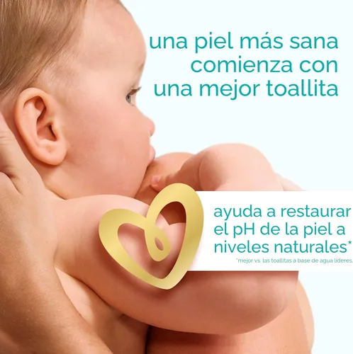 Miniatura 3 de Pampers Toallitas para bebés sensibles, a base de agua, hipoalergénicas y sin perfume, 504 en total (6 paquetes abatibles)