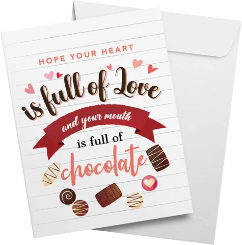 Miniatura 17 de Tarjetas de felicitación y sobres grandes para el día de San Valentín "A Big Hug" – 8.5 x 11 pulgadas, tarjeta de San Valentín de tamaño grande