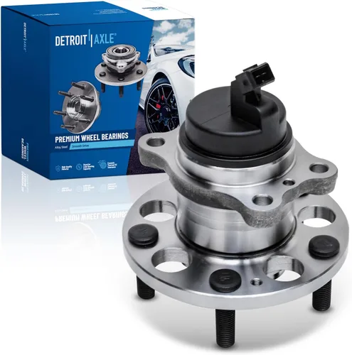 Miniatura 104 de Detroit Axle - Buje de cojinete de rueda delantera para Chevy Captiva Sport Equinox Pontiac Torrent Saturn Vue Suzuki XL-7 Cojinete de rueda
