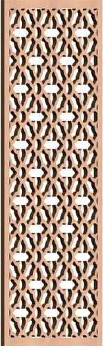 Miniatura 172 de Madison Paneles de pared decorativos de madera con calado, 9 3/8 pulgadas de ancho x 24 3/8 pulgadas de alto x 3/8 de alto, roble rojo rojo (Red Oak)