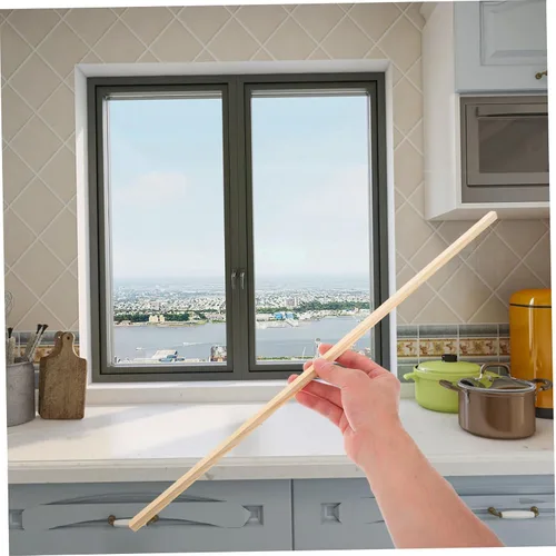 Miniatura 2 de Tira de madera triangular para decoración de ventana, 10 unidades, ajuste de madera, tira de madera para modelado de ventanas, moldura de palo