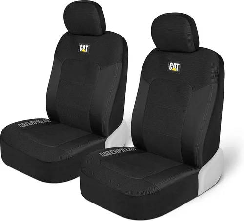 Miniatura 17 de Fundas de asiento para coches, camiones y SUV Cat MeshFlex – Fundas de asiento grises para asientos delanteros, protectores de asiento de camión