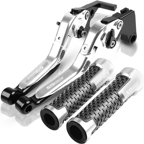 Miniatura 19 de Motocicleta para BMW F650GS 2000 2001 2002 2003 2004 2005 F 650 GS Mango de embrague de freno Logo F650GS Accesorios de motocicleta Palanca