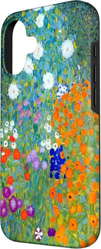 Miniatura 2 de Funda para iPhone 16 Gustav Klimt Flower Garden