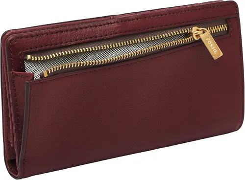 Miniatura 4 de Fossil Cartera delgada de cuero Liza para mujer