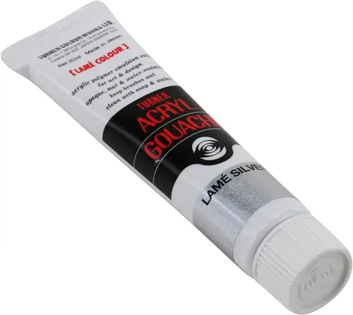 Miniatura 5 de Turner Colour Works Acryl Gouache Artist - Pintura acrílica (tubo individual de 0.7 fl oz), color beige grisáceo