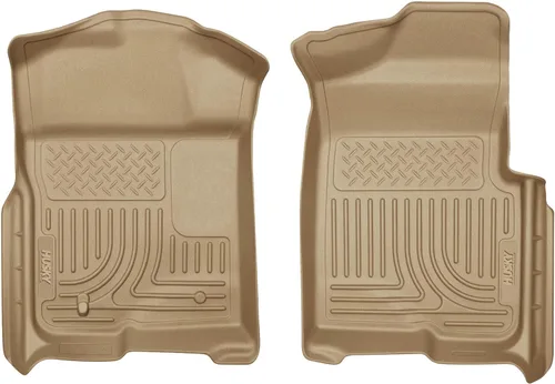 Miniatura 17 de Husky Liners Weatherbeater Alfombrillas Se adapta solo a Ford F-150 SUPERCAB 2009-2014 2ª fila, 1 pieza negro - 19351