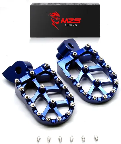 Miniatura 27 de MZS Estriberas eléctricas para motocross compatibles con X3 XXX MX3 MX4 MX5, estriberas Ebike MX más anchas reposapiés resto pedal CNC aluminio negro