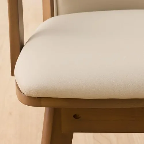 Miniatura 14 de NITORI 4001838 Silla de comedor Codo giratorio LG-010 Medio Marrón