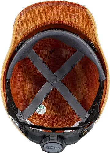 Miniatura 6 de MSA Skullgard Casco de Seguridad Estilo Gorra con Suspensión - Gorra Sin Ranuras, Hecho de Resina Fenólica, Cargas de Calor Radiante de hasta 350F