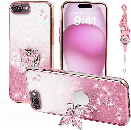 Miniatura 7 de para Apple iPhone 6 (12 cm) Funda para teléfono, para iPhone 6S Funda para teléfono móvil para mujeres y niñas, Funda protectora de TPU con diseño