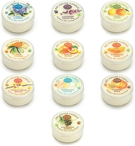 Miniatura 41 de Pet House - Mini velas para olor de mascotas, a base de plantas, velas perfumadas aptas para perros y gatos, té verde lavanda, paquete de 3