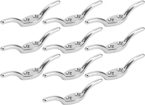 Miniatura 7 de VGEBY Taco de cuerda, de acero inoxidable, duradero, de 2 pulgadas, con tornillo de montaje, para navegantes, marineros, propietarios de viviendas