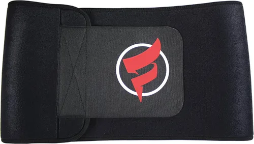 Miniatura 7 de Fitru Cinturón Reductor de Cintura Sauna para Mujeres y Hombres - Envoltura Abdominal para Entrenamiento de Cintura Negro