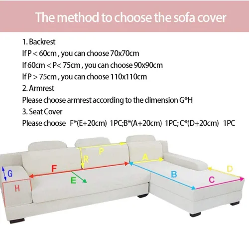 Miniatura 2 de Funda de sofá de tela, funda de sofá seccional para mascotas y perros, protector de muebles de sala de estar, acolchado transpirable, funda de sofá