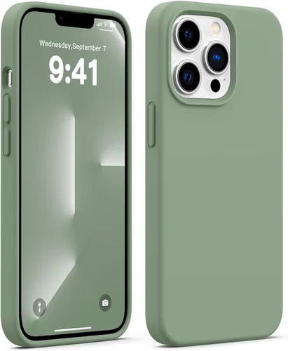 Miniatura 47 de JELE Funda a prueba de golpes diseñada para iPhone 11, funda de teléfono de silicona líquida con [forro de microfibra suave antiarañazos]