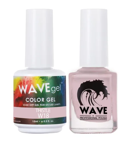 Miniatura 157 de WAVEGEL - Juego dúo de gel y esmalte de uñas a juego - Colección Simplicity - #P109 Blizzard I 0.5 onzas
