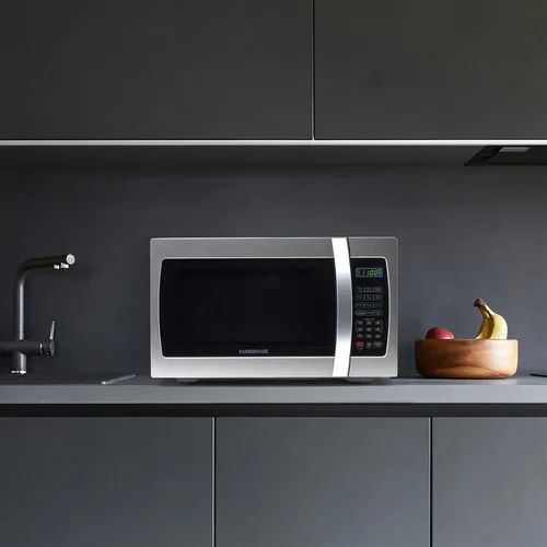 Miniatura 7 de Farberware - Horno microondas de encimera de 1.3 pies cúbicos – 1000 vatios de potencia, configuraciones de cocción automática, descongelación