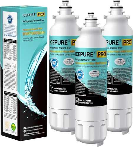 Miniatura 10 de ICEPURE Filtro de agua para refrigerador ADQ73613401 compatible con LG LT800P, LT800PC, ADQ736134, ADQ73613402, ADQ75795104, Kenmore 9490