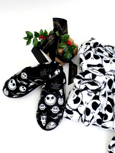 Miniatura 7 de The Nightmare Before Christmas Jack Sally - Pantuflas para mujer