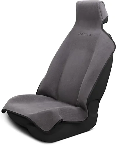 Miniatura 9 de Dryva Asiento - Toalla de microfibra premium para asiento de automóvil, impermeable y resistente al sudor, ajuste universal, lavable a máquina, Beige