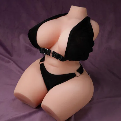 Miniatura 9 de baiwatt Muñeca sexual de tamaño real masturbador masculino – 17.6 libras muñecas sexuales de torso realista 2:1 relación de cadera a cintura, pechos