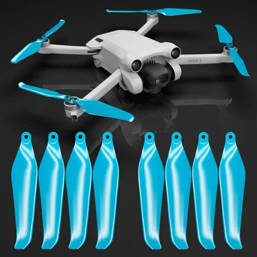 Miniatura 10 de Master Airscrew Hélices Stealth para DJI Mini 3 Pro y Mini 4 Pro - Negro, 4 hélices en set
