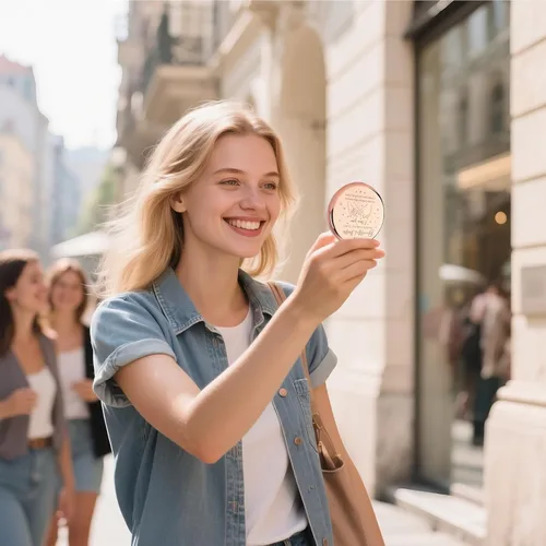 Miniatura 3 de GAOLZIUY Regalos para mejores amigas, regalos de amistad para mujeres, regalos de cumpleaños para mejores amigas, espejo de maquillaje compacto
