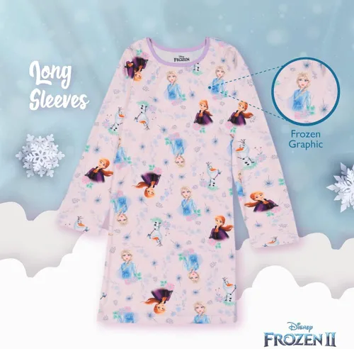 Miniatura 5 de Disney Girls Princess Frozen Minnie Mouse 3-Pack Nightgown