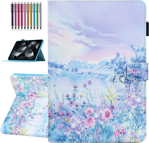 Miniatura 11 de Funda para iPad Mini6 (8.3 pulgadas, versión 2021) iPad Mini 6ª generación, funda protectora delgada con función atril, función de encendido y Playa